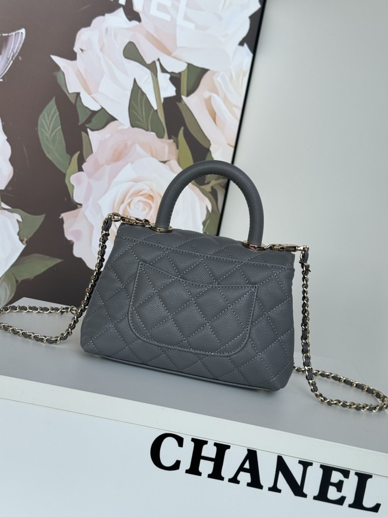 Ch**el top handle bags